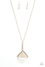 Load image into Gallery viewer, Paparazzi Beach Beam - Gold Necklace.