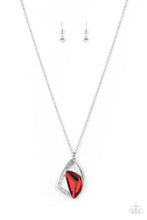 Load image into Gallery viewer, Paparazzi Galactic Wonder - Red Necklace