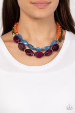 Load image into Gallery viewer, Paparazzi Tropical Trove - Purple Necklace