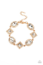 Load image into Gallery viewer, Paparazzi Decade of Dazzle - Gold Bracelet