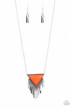 Load image into Gallery viewer, Paparazzi Badlands Bonanza - Orange Necklace.