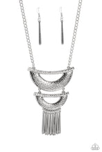 Load image into Gallery viewer, Paparazzi Fringe Festival - Silver Necklace