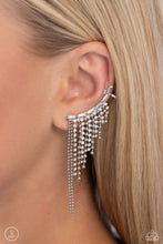 Load image into Gallery viewer, Paparazzi Tapered Tease - White Earrings