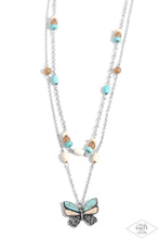 Load image into Gallery viewer, Paparazzi Free-Spirited Flutter - Blue Necklace
