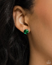 Load image into Gallery viewer, Paparazzi Breathtaking Birthstone - Green Earrings
