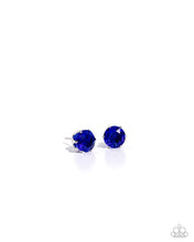 Load image into Gallery viewer, Paparazzi Breathtaking Birthstone - Blue Earrings
