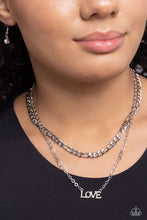 Load image into Gallery viewer, Paparazzi Lovely Layers - White Necklace
