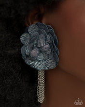 Load image into Gallery viewer, Paparazzi Dauntless Denim - Blue Earrings
