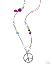 Load image into Gallery viewer, Paparazzi Peaceful Playtime - Purple Necklace
