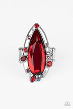 Load image into Gallery viewer, Sparkle Smitten Red Ring.
