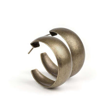 Load image into Gallery viewer, Calling All The Shots Brass Earring.
