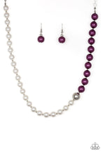 Load image into Gallery viewer, Paparazzi 5th Avenue A-Lister Purple Necklace.
