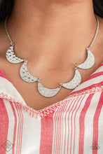 Load image into Gallery viewer, Paparazzi Lunar Lights - Silver Necklace
