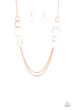Load image into Gallery viewer, Paparazzi Ring In The Radiance - Copper Necklace
