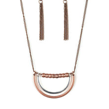 Load image into Gallery viewer, Paparazzi Artificial Arches - Copper Necklace.
