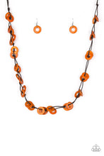 Load image into Gallery viewer, Waikiki Winds - Orange Necklace.
