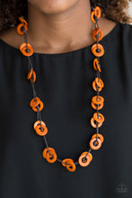 Load image into Gallery viewer, Waikiki Winds - Orange Necklace.
