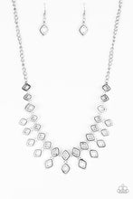 Load image into Gallery viewer, Paparazzi Geocentric -Silver Necklace
