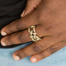 Load image into Gallery viewer, Can Only Go Upscale From Here-Brass Ring.
