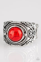 Load image into Gallery viewer, Paparazzi Stand Your Ground - Red Ring.
