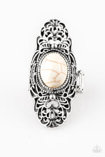 Load image into Gallery viewer, Paparazzi Ego Trippin - White Ring
