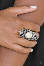 Load image into Gallery viewer, Paparazzi Ego Trippin - White Ring
