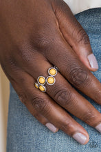 Load image into Gallery viewer, Foxy Fabulous - Yellow Ring.
