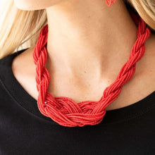 Load image into Gallery viewer, Paparazzi A Standing Ovation - Red Necklace.
