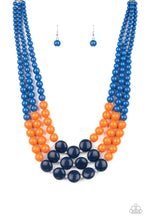 Load image into Gallery viewer, Paparazzi Beach Bauble - Blue Necklace.
