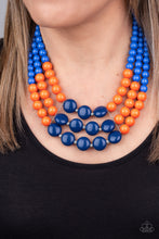 Load image into Gallery viewer, Paparazzi Beach Bauble - Blue Necklace.
