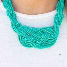 Load image into Gallery viewer, Paparazzi A Standing Ovation - Blue Necklace.
