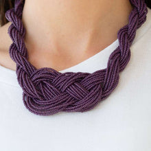 Load image into Gallery viewer, Paparazzi A Standing Ovation - Purple Necklace.
