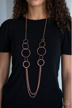 Load image into Gallery viewer, Paparazzi Ring In The Radiance - Copper Necklace
