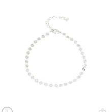 Load image into Gallery viewer, Paparazzi Beach Shimmer - Silver Anklet.
