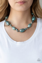 Load image into Gallery viewer, Paparazzi Gatherer Glamour - Blue Necklace
