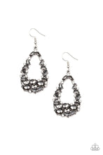 Load image into Gallery viewer, To BEDAZZLE, or Not To BEDAZZLE Silver Earrings.
