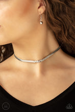 Load image into Gallery viewer, Serpentine Sheen Silver Necklace.
