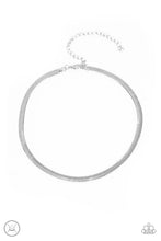Load image into Gallery viewer, Serpentine Sheen Silver Necklace.
