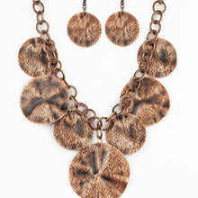 Load image into Gallery viewer, Paparazzi Barely Scratched The Surface - Copper Necklace.
