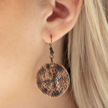 Load image into Gallery viewer, Paparazzi Barely Scratched The Surface - Copper Necklace.
