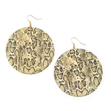 Load image into Gallery viewer, Paparazzi Animal Planet - Gold Earrings.
