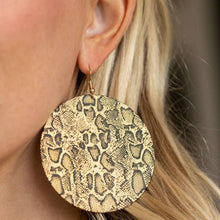 Load image into Gallery viewer, Paparazzi Animal Planet - Gold Earrings.
