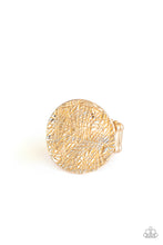 Load image into Gallery viewer, Lined Up - Gold Ring.
