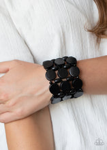 Load image into Gallery viewer, Paparazzi Cruising Coronado - Black Bracelet
