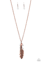 Load image into Gallery viewer, Feather Flair - Copper.
