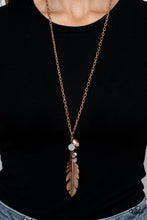 Load image into Gallery viewer, Feather Flair - Copper.
