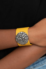 Load image into Gallery viewer, Paparazzi The Future Looks Bright - Yellow Bracelet
