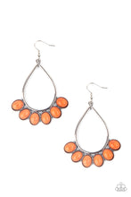 Load image into Gallery viewer, Paparazzi Stone Sky - Orange Earrings
