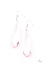 Load image into Gallery viewer, Paparazzi Crystal Crowns - Pink Earrings
