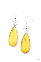 Load image into Gallery viewer, Parparazzi Jaw-Dropping Drama - Yellow Earrings
